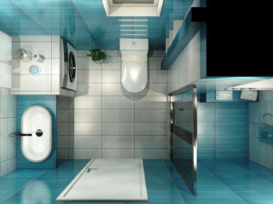 Услуги по разработке 3Д дизайн-проектов ванной комнаты